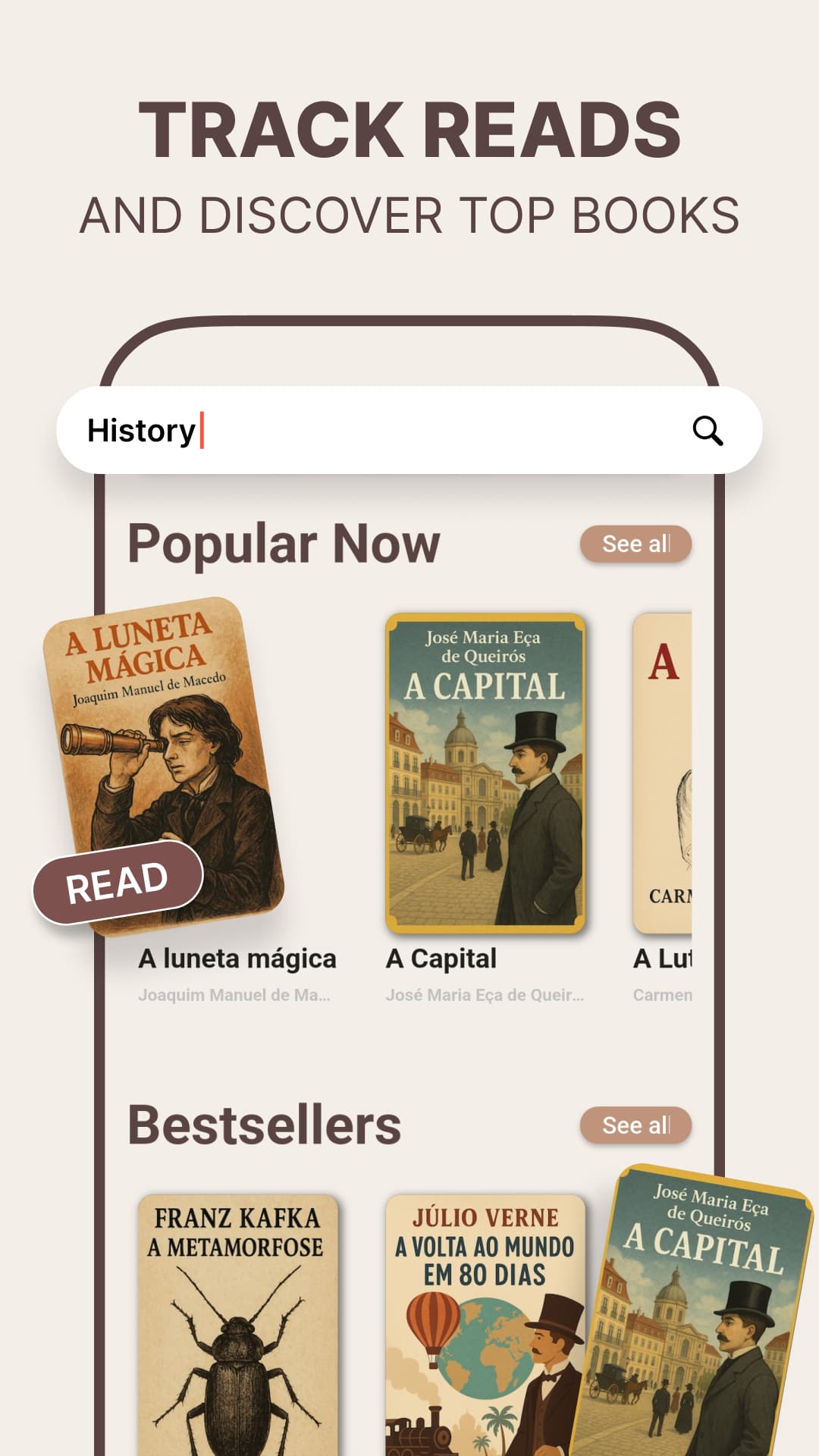 Dynbooks App Mockup